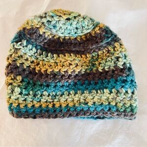Multicolor Crochet Beanie